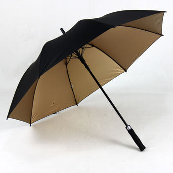 Vibrant Black Advertising Monsoon Umbrella